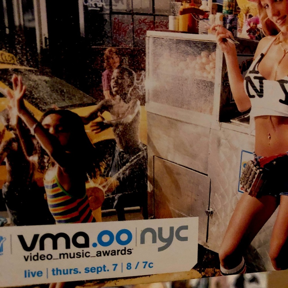 Mtv vma postcard Britney Spears